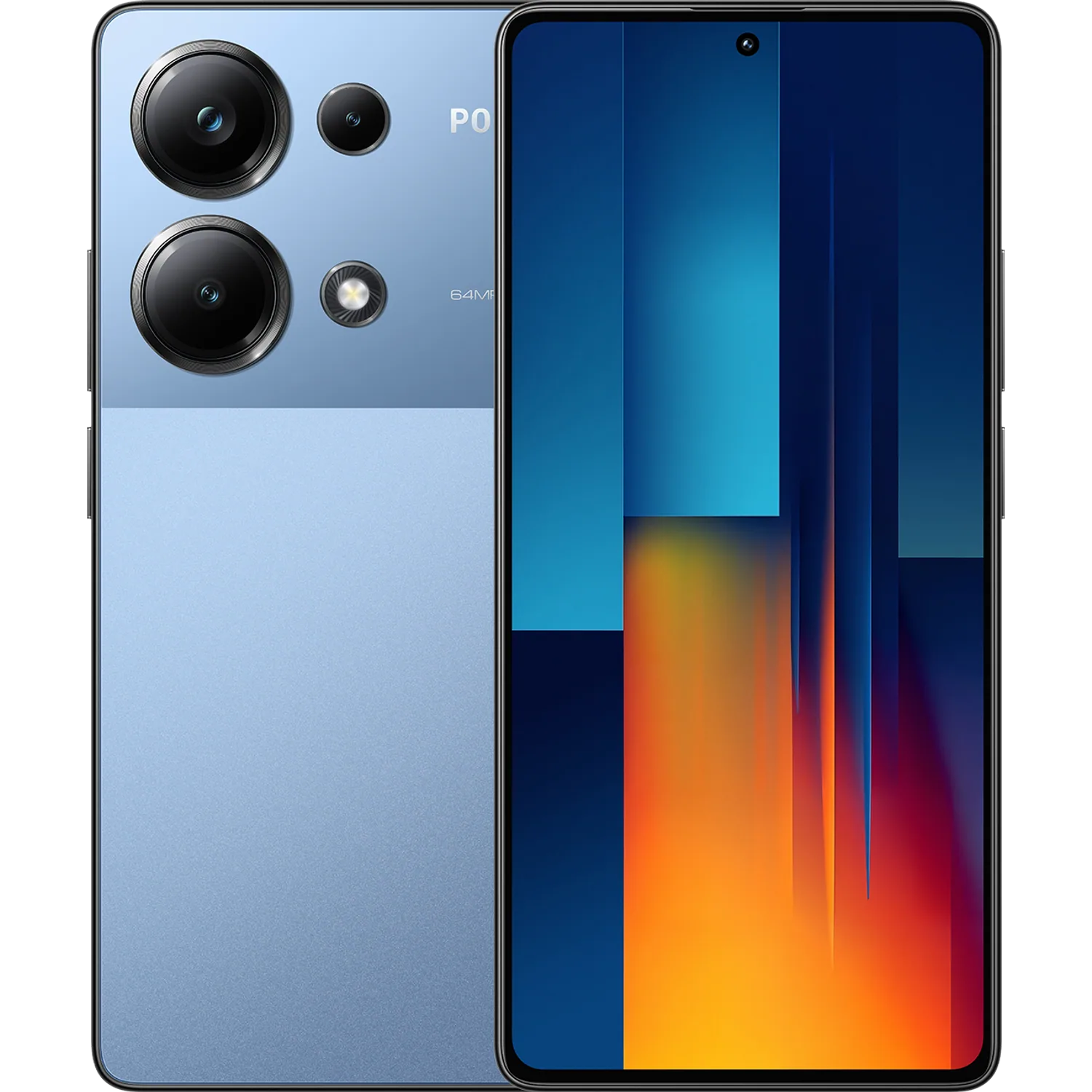 Xiaomi Poco M6 Pro: frente e traseira
