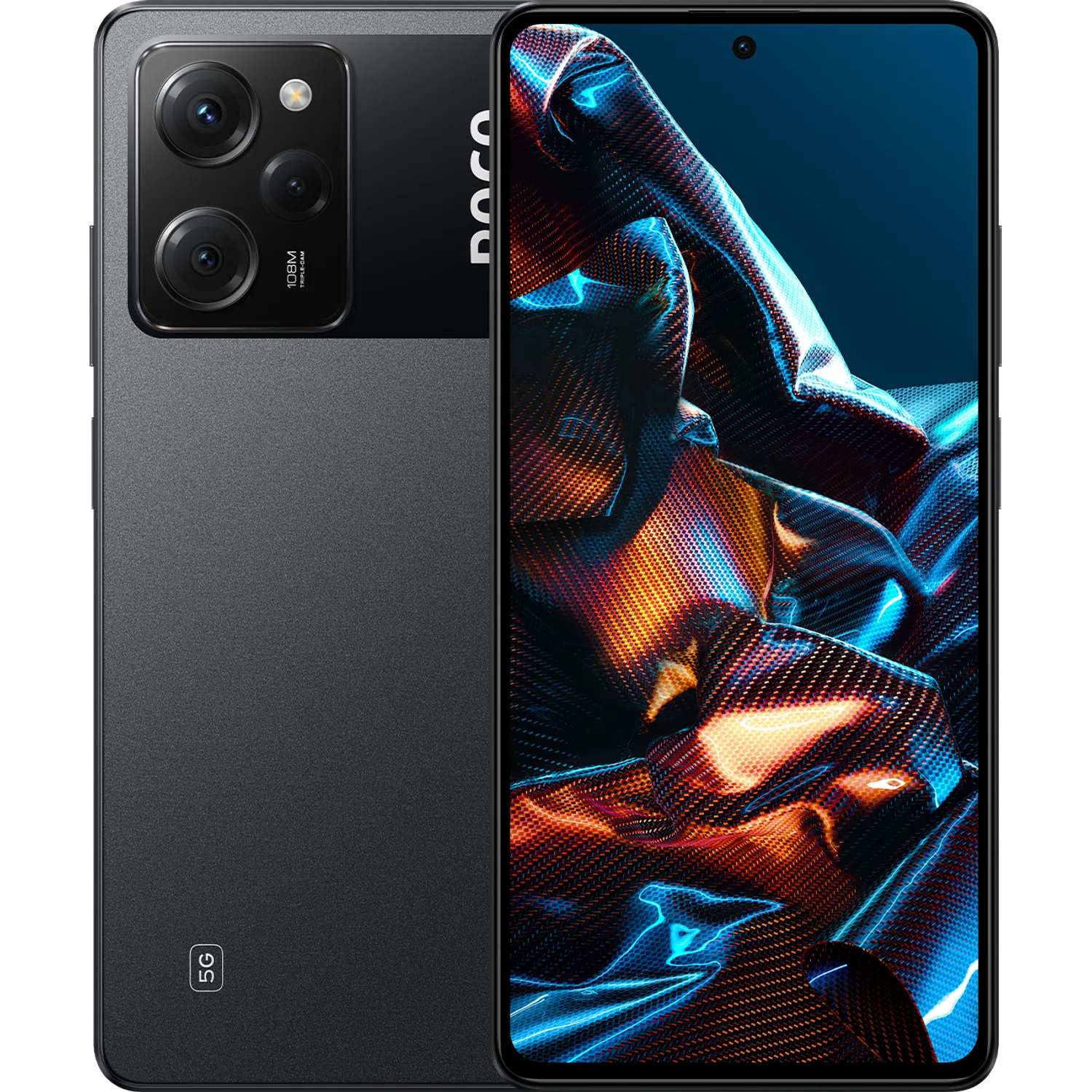 Xiaomi POCO X5 Pro 5G: frente e traseira