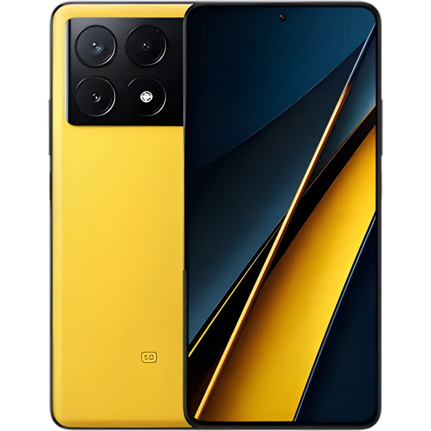 Xiaomi Poco X6 Pro: frente e traseira