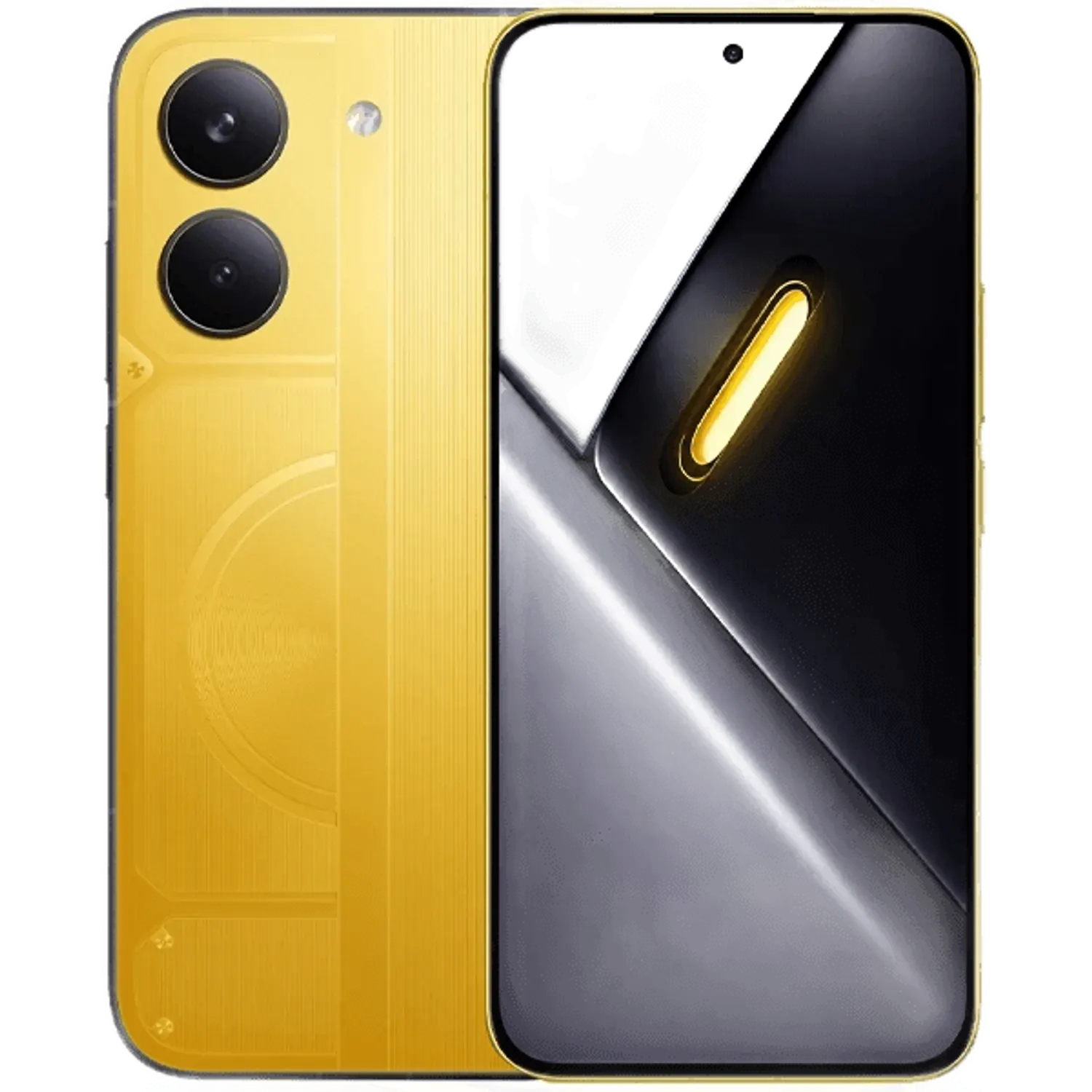 Xiaomi Poco X8 Pro: frente e traseira