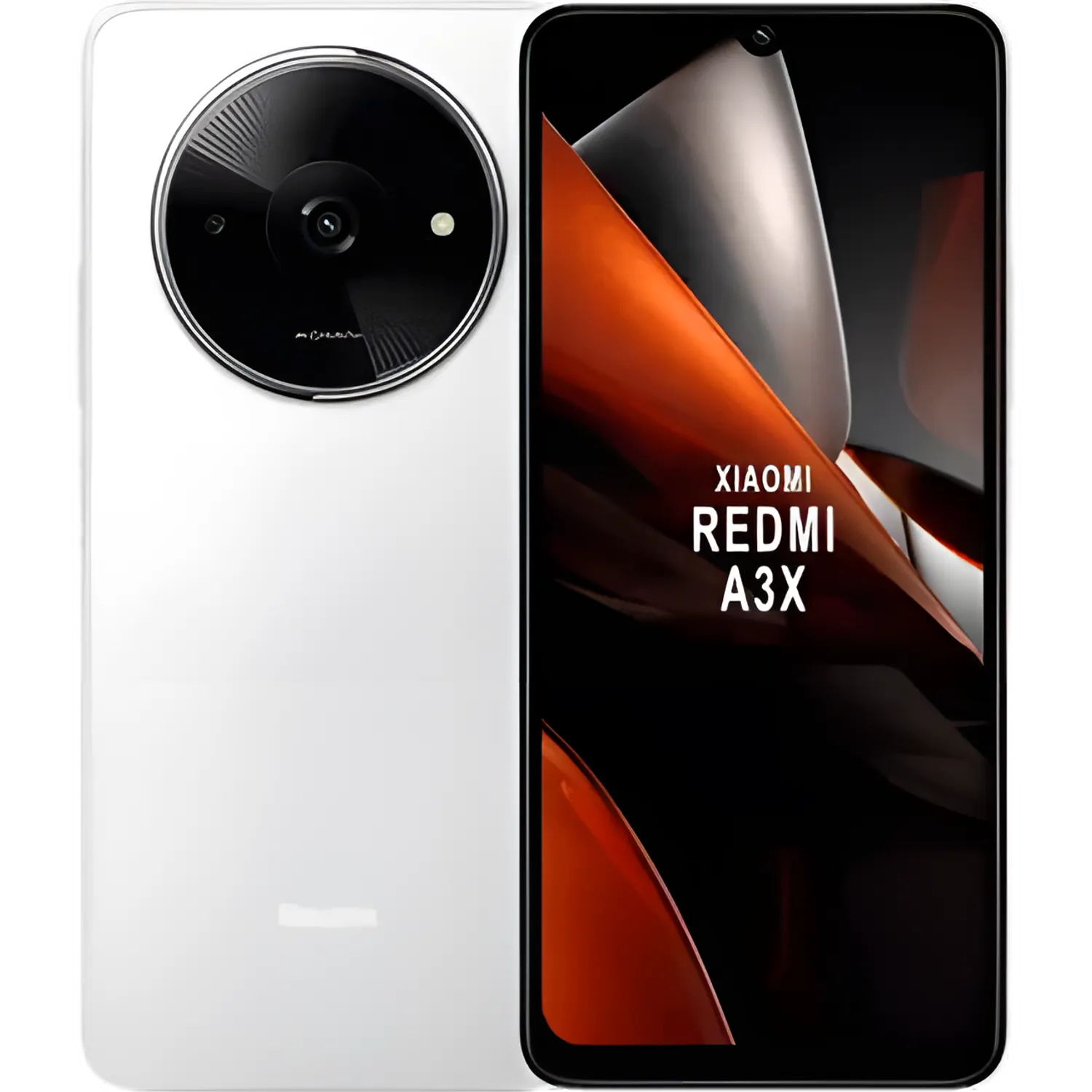 Xiaomi Redmi A3x: frente e traseira