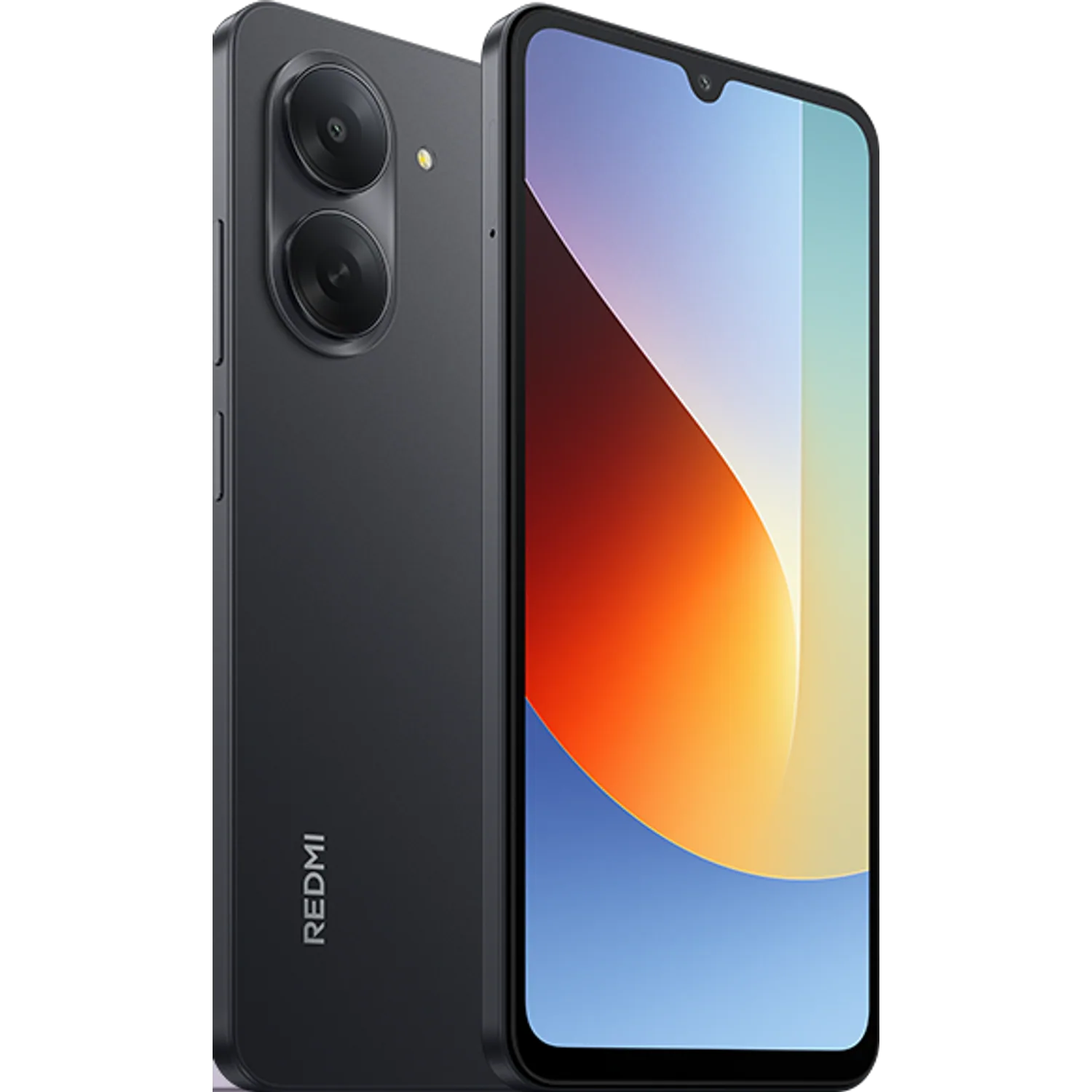 Xiaomi Redmi A7: frente e traseira