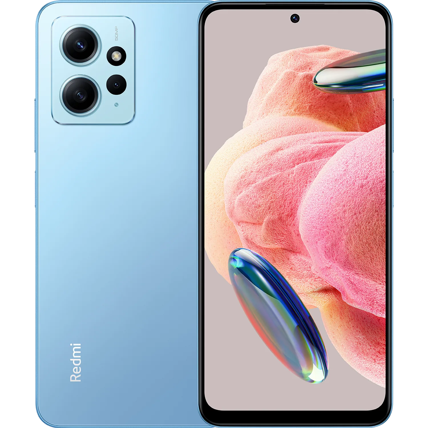 Xiaomi Redmi Note 12: frente e traseira