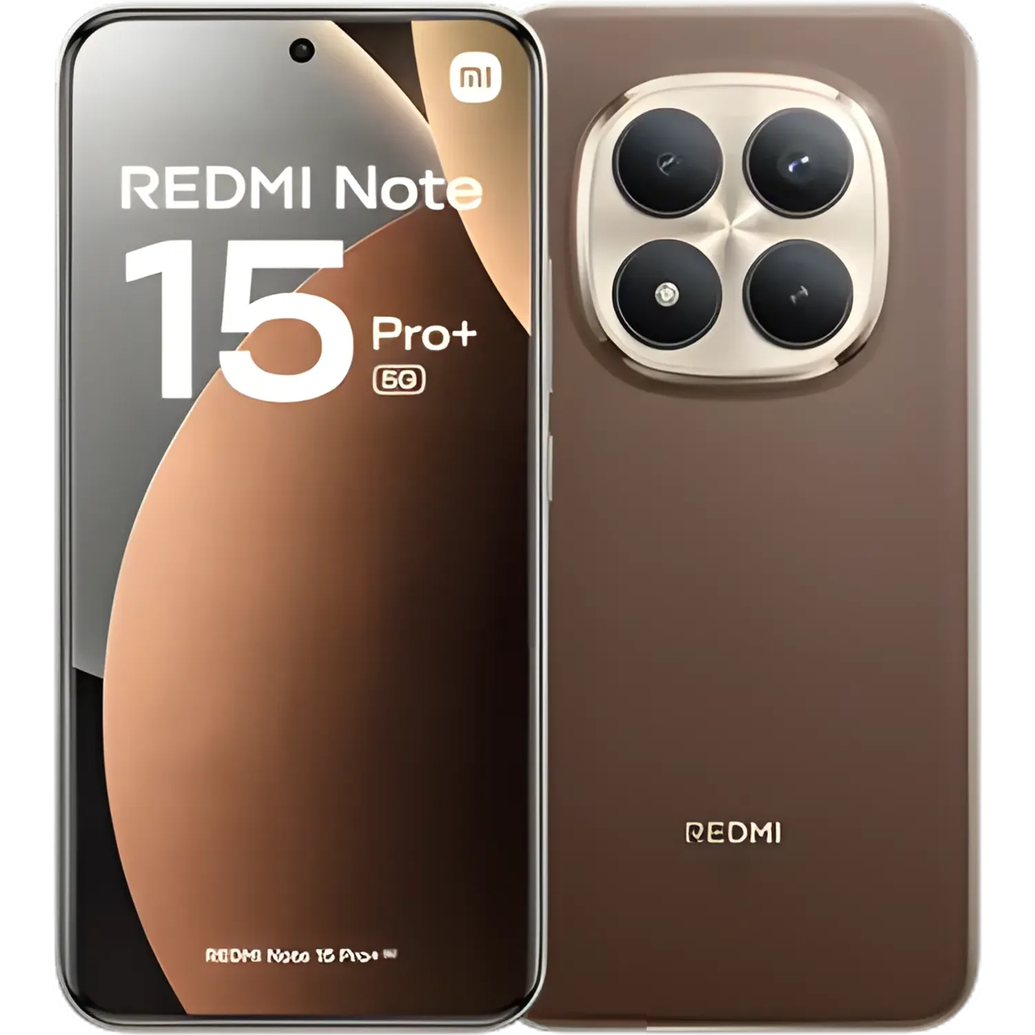 Xiaomi Redmi Note 15 Pro Plus: frente e traseira