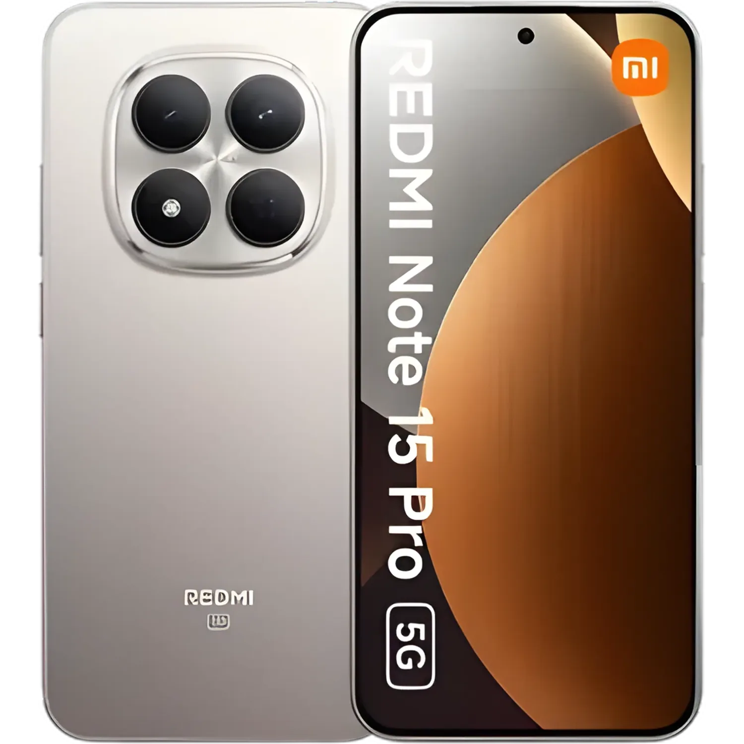 Xiaomi Redmi Note 15 Pro: frente e traseira