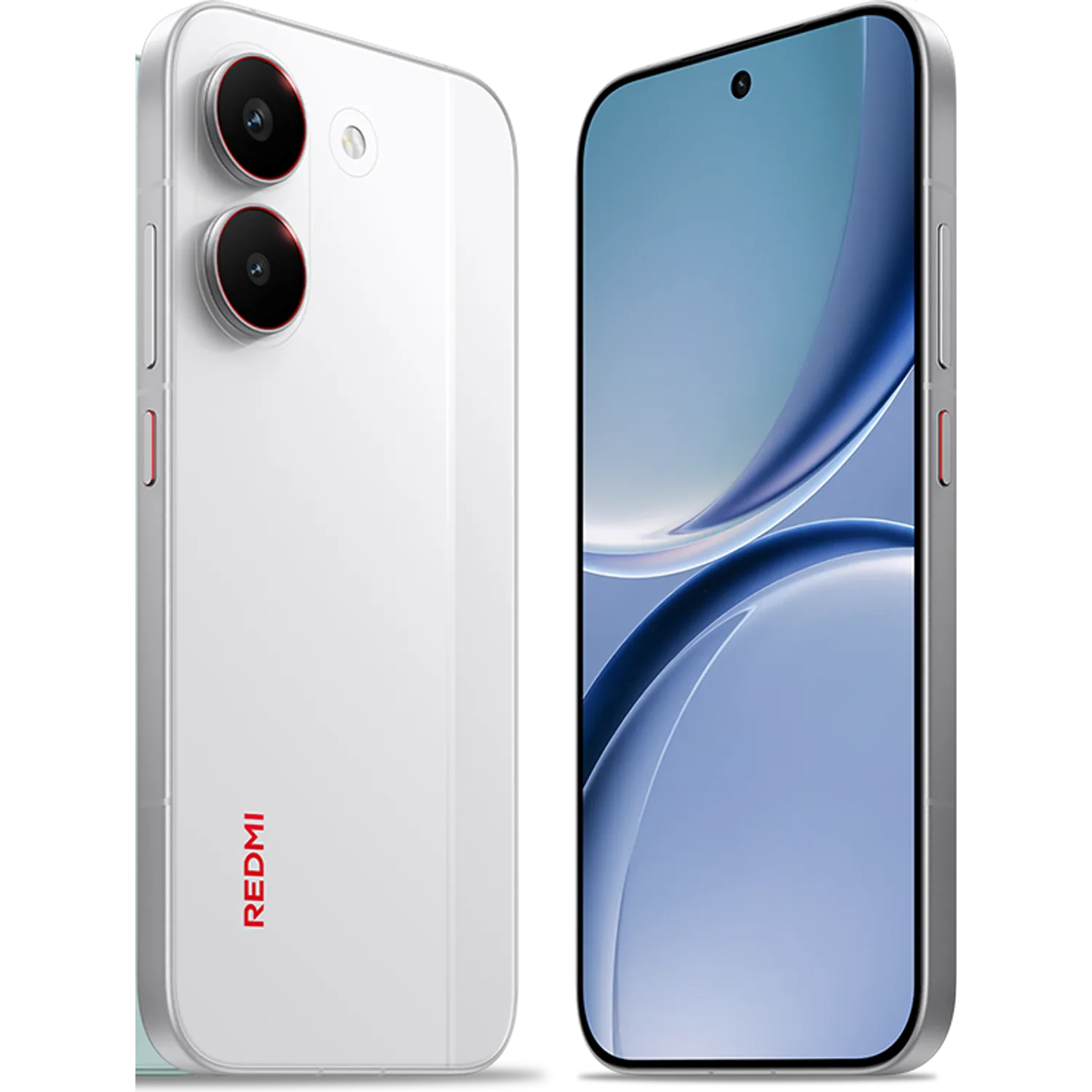 Xiaomi Redmi Turbo 5: frente e traseira