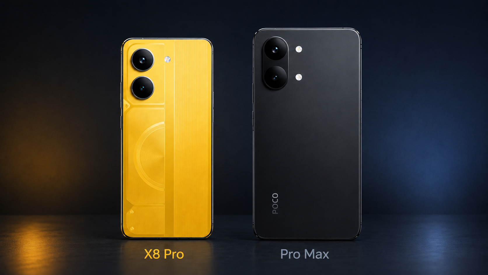 POCO X8 Pro ou Pro Max: a bateria maior compensa o tamanho?