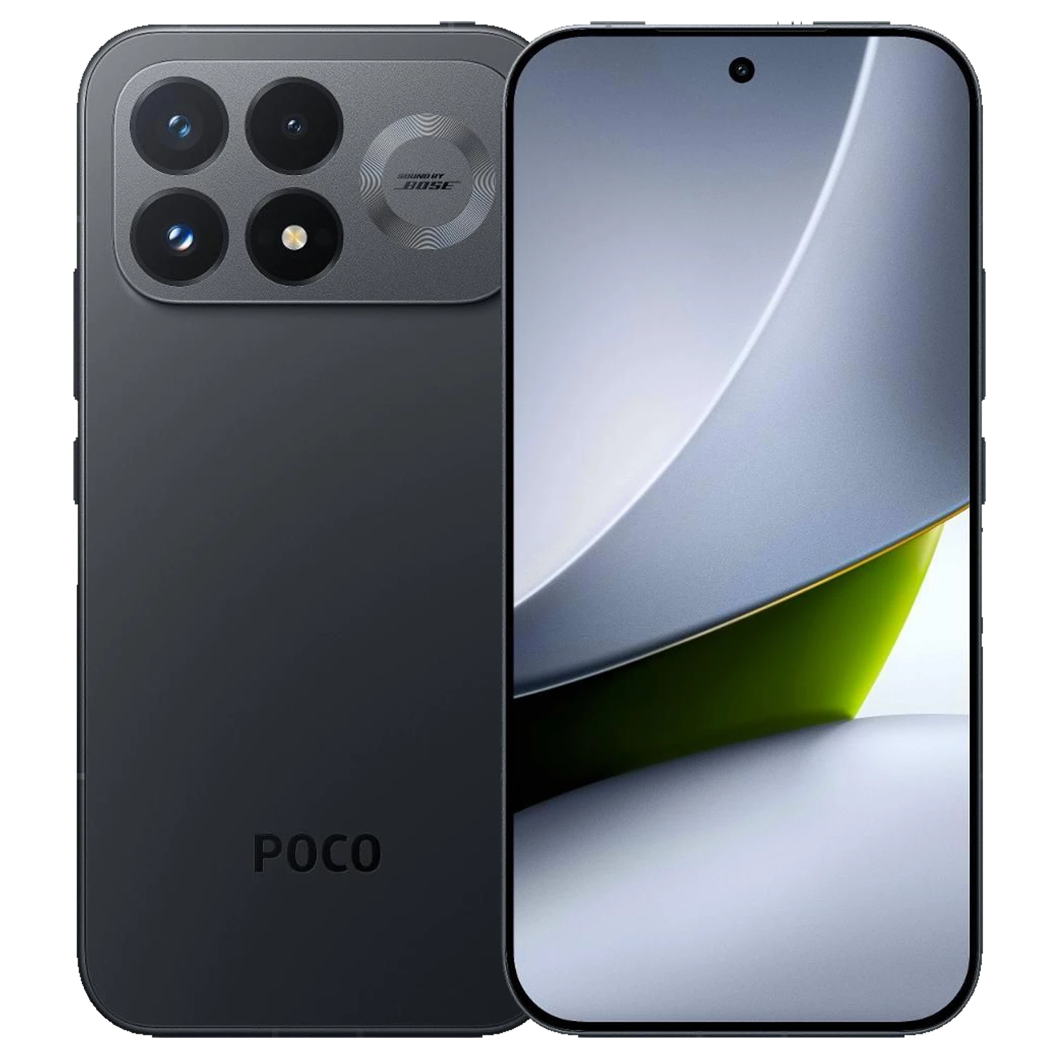 Xiaomi Poco F9 Pro: frente e traseira