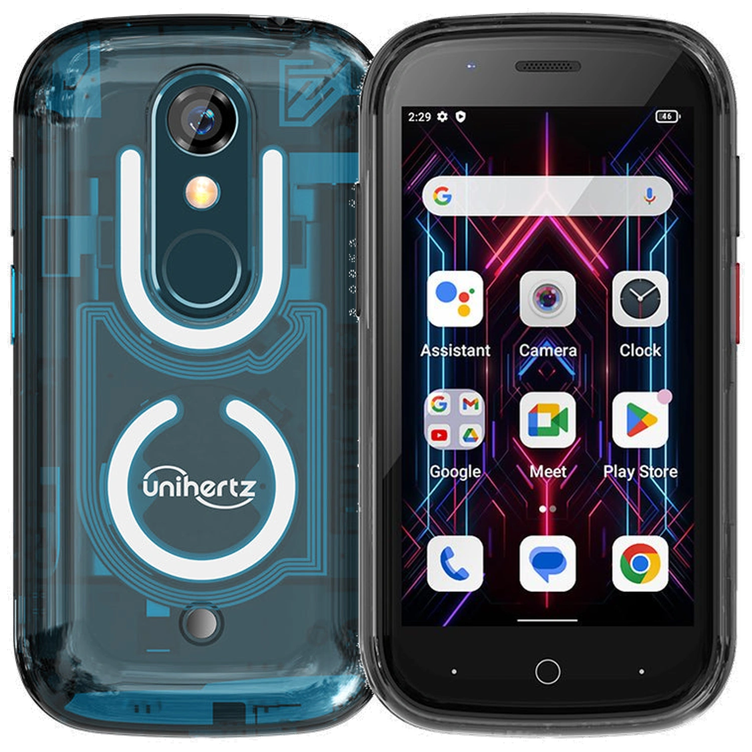 Unihertz Jelly Star: frente e traseira