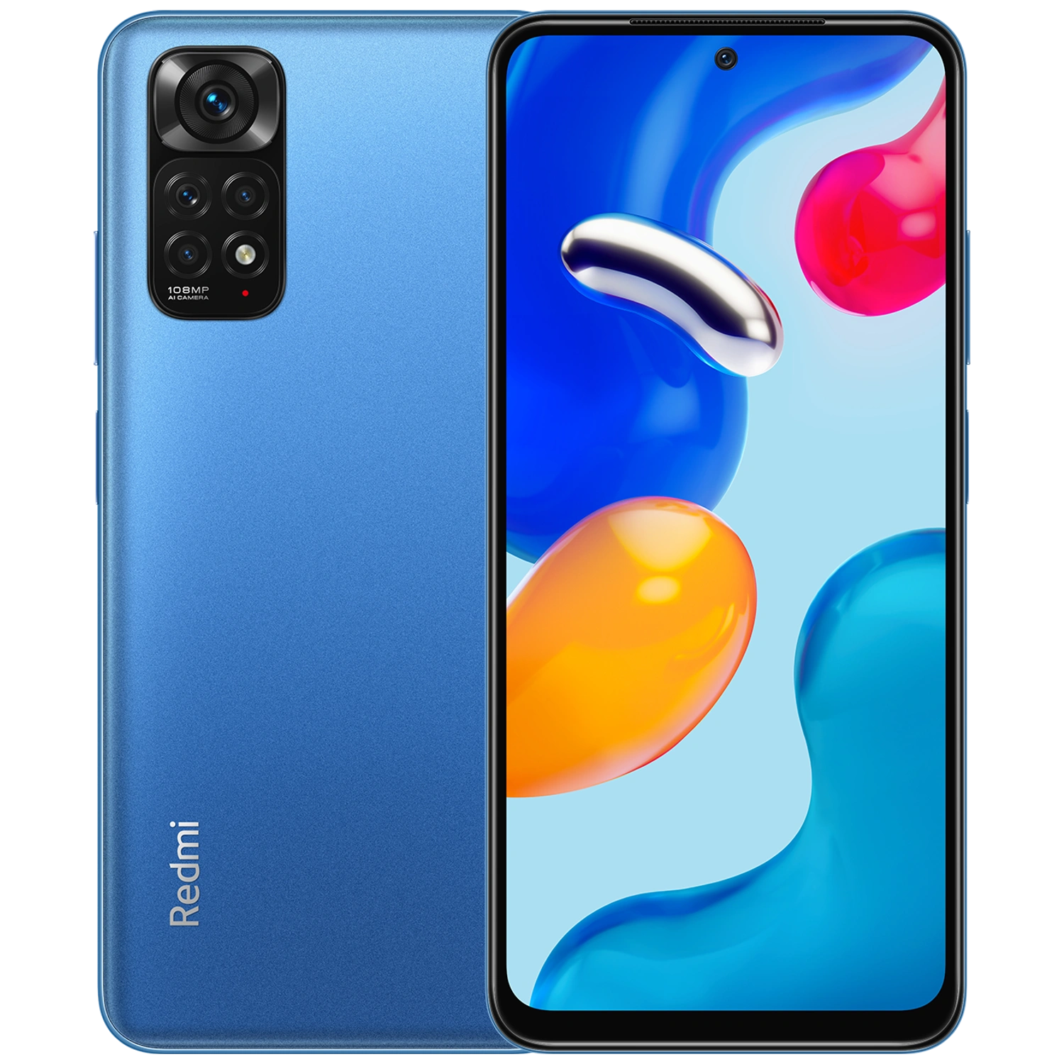 Xiaomi Redmi Note 11S: frente e traseira