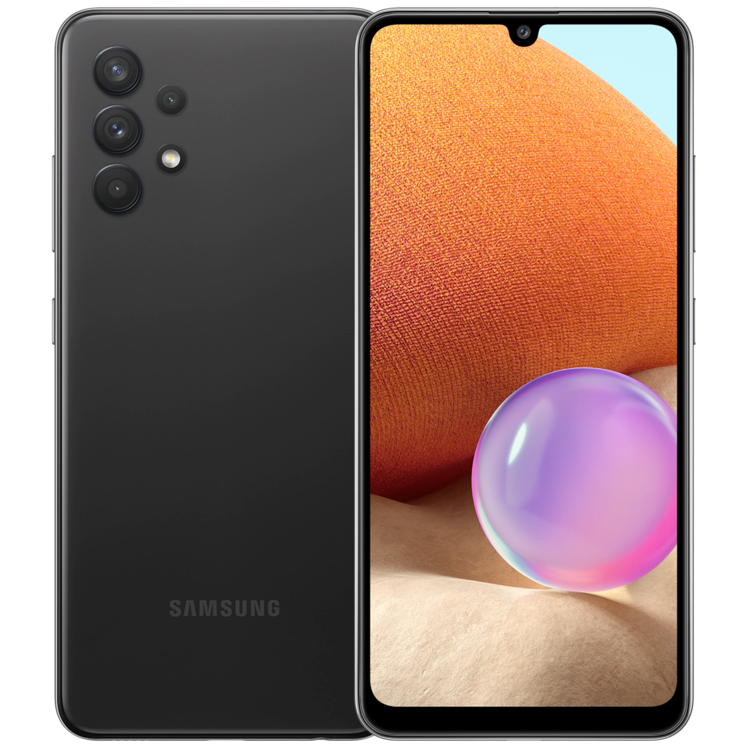 Samsung Galaxy A32 4G: frente e traseira