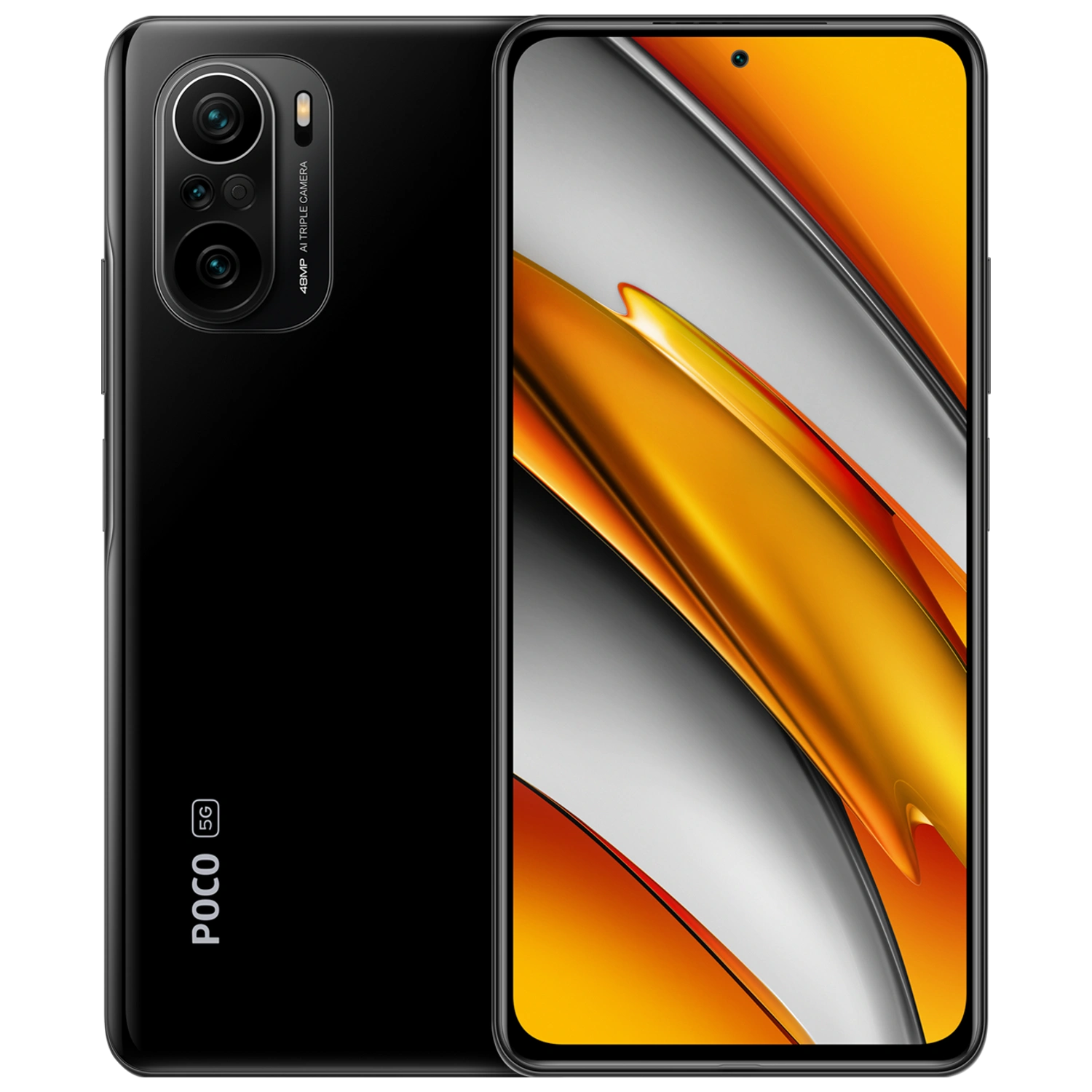 Xiaomi POCO F3: frente e traseira