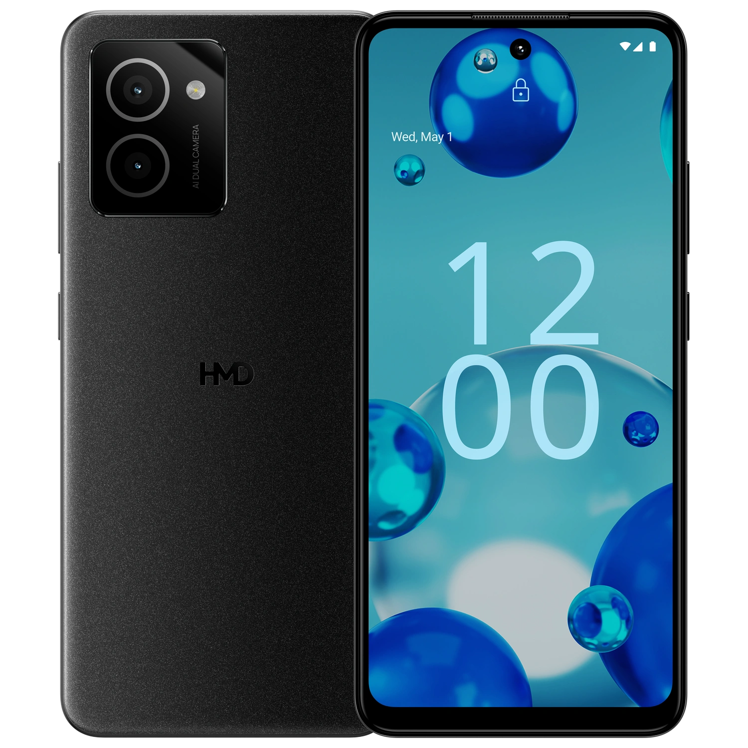 HMD Vibe 4G: frente e traseira