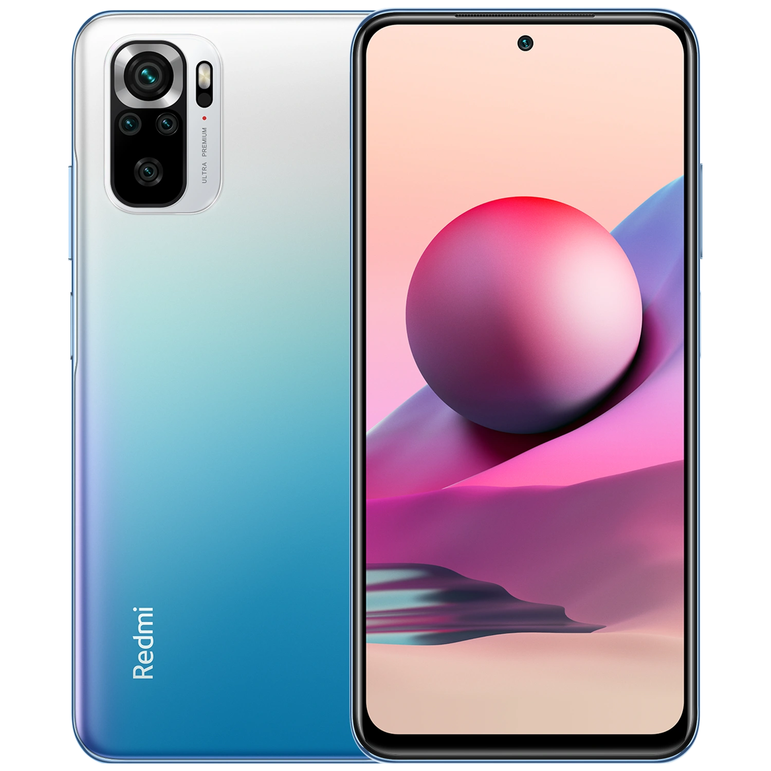 Xiaomi Redmi Note 10S: frente e traseira