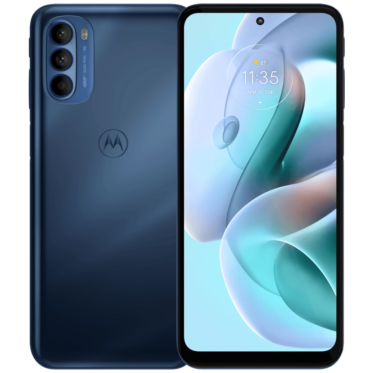Motorola Moto G41: frente e traseira