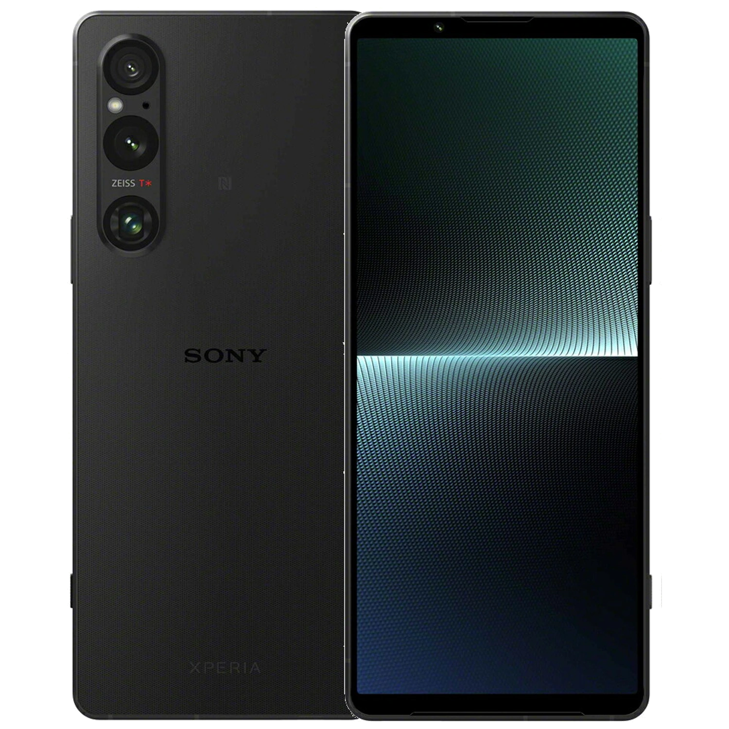 Sony Xperia 1 V: frente e traseira