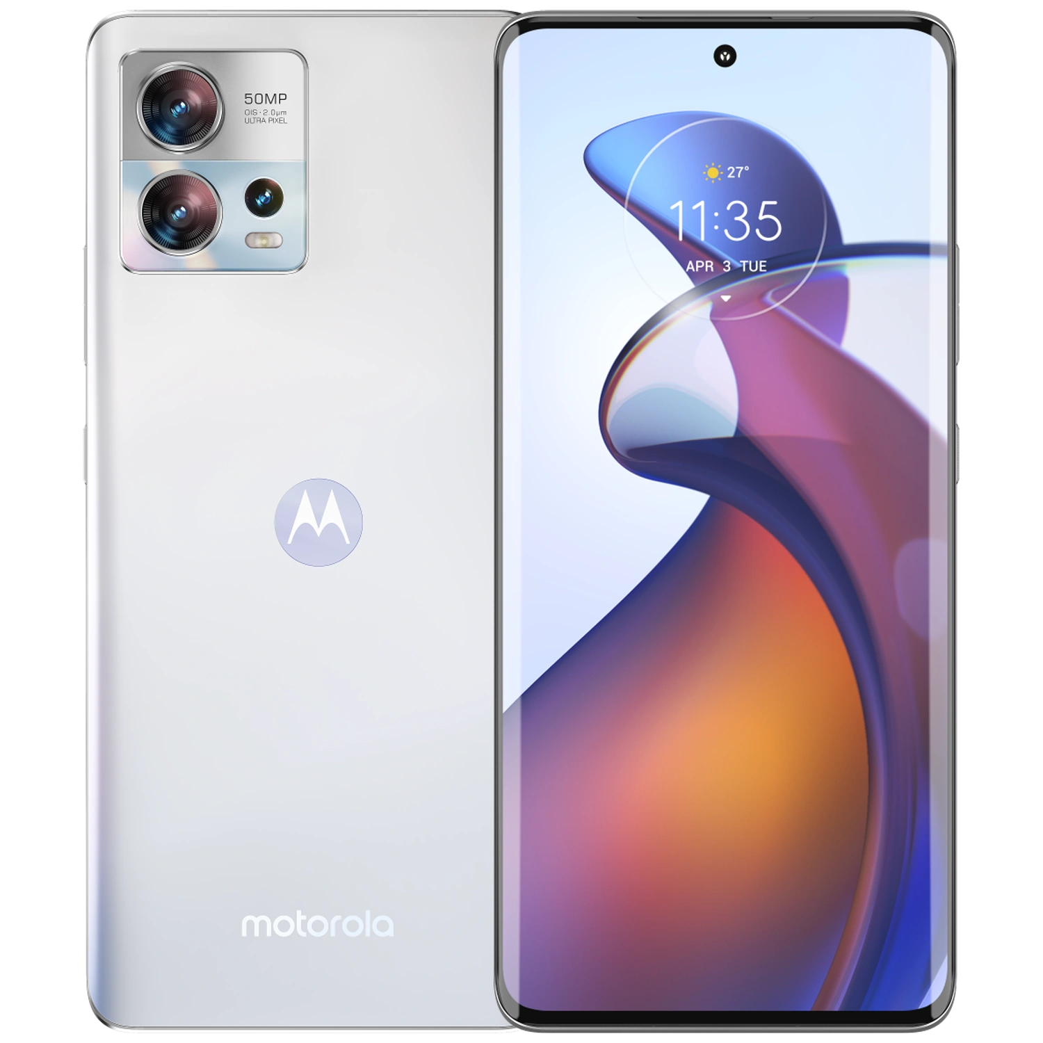 Motorola Edge 30 Fusion 5G: frente e traseira