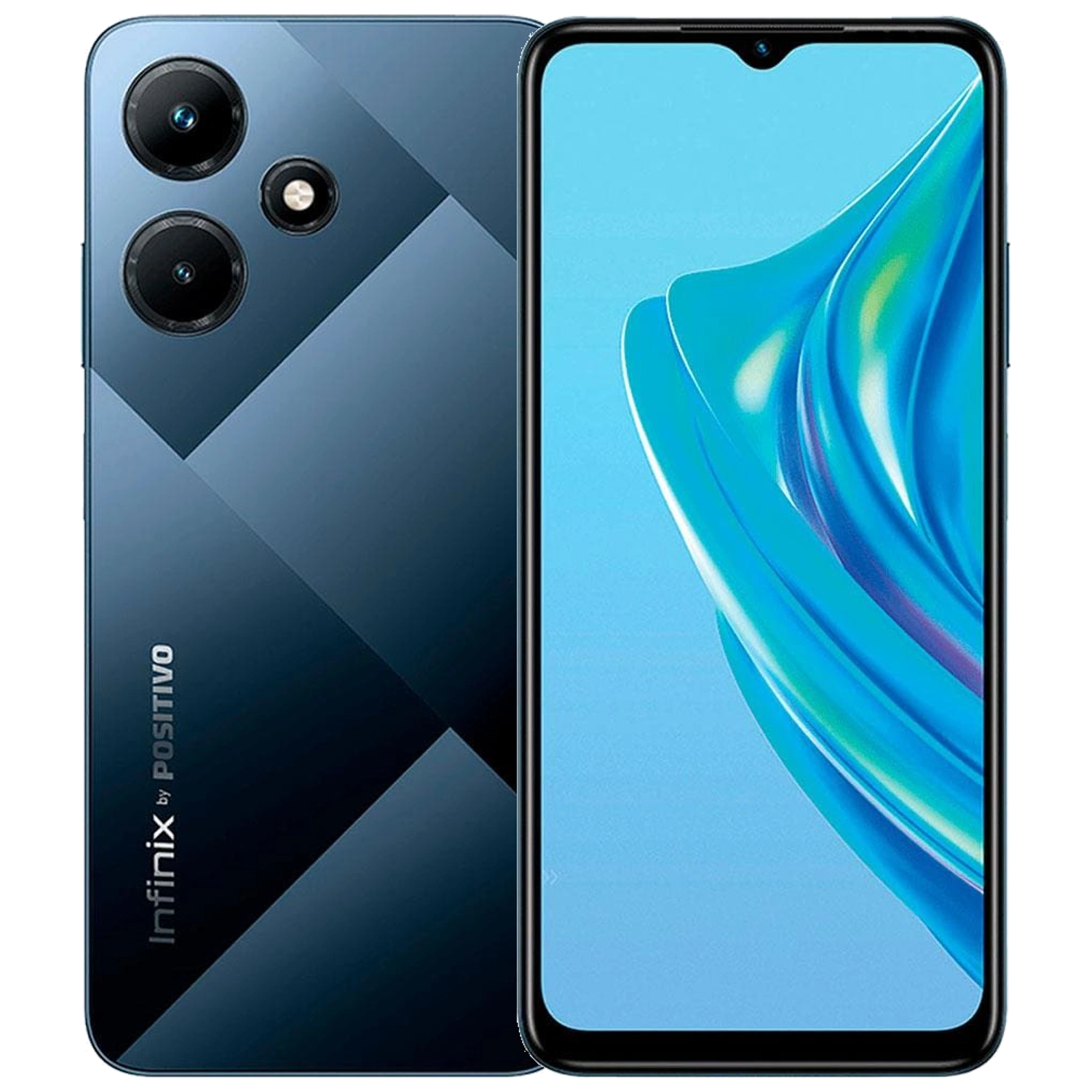Infinix Hot 30i: frente e traseira