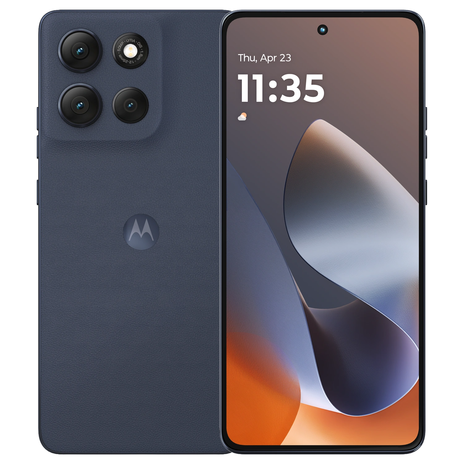 Motorola Moto G86 Power 5G: frente e traseira