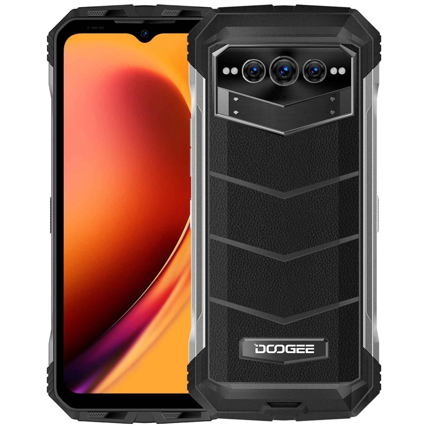 DOOGEE V Max: frente e traseira
