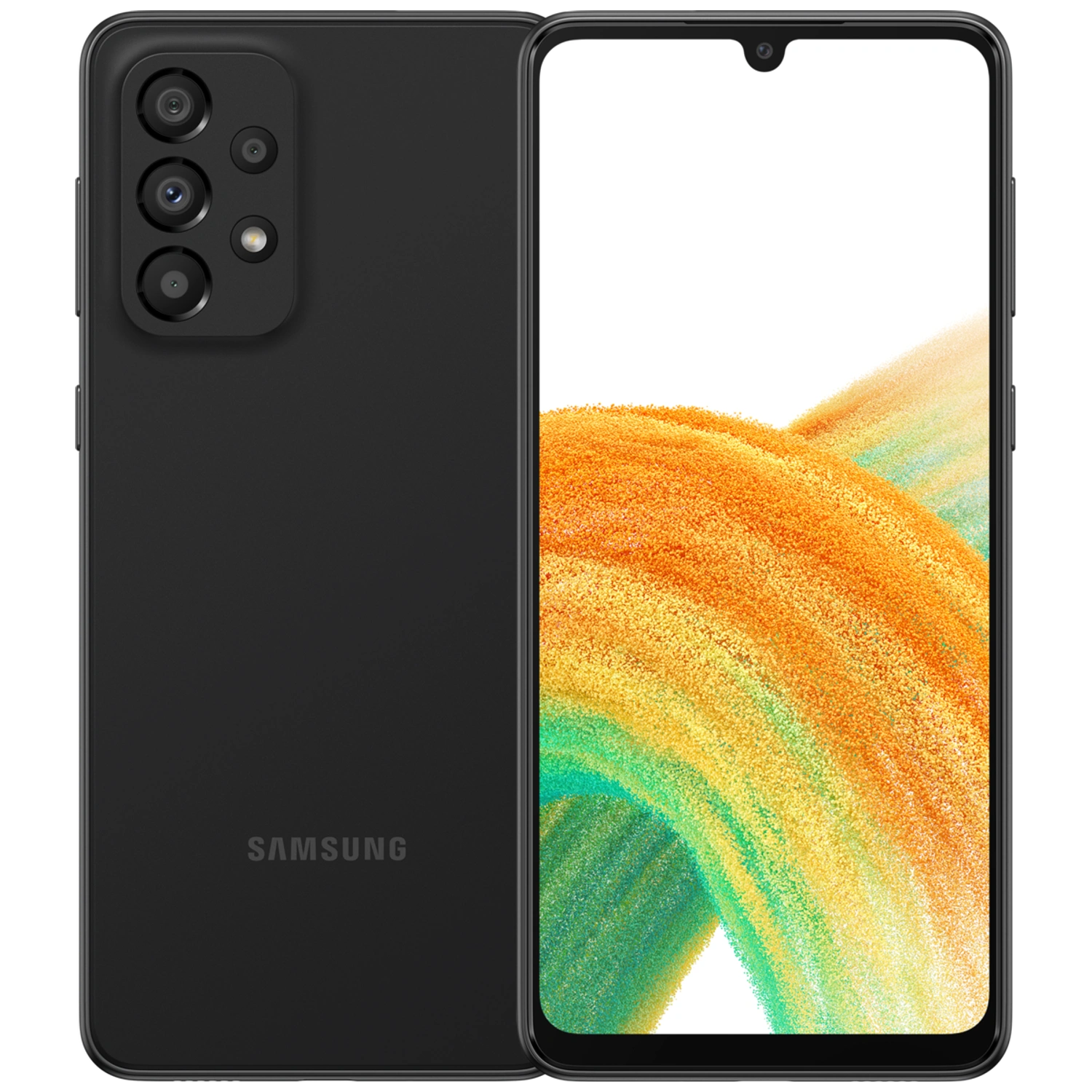 Samsung Galaxy A33 5G: frente e traseira