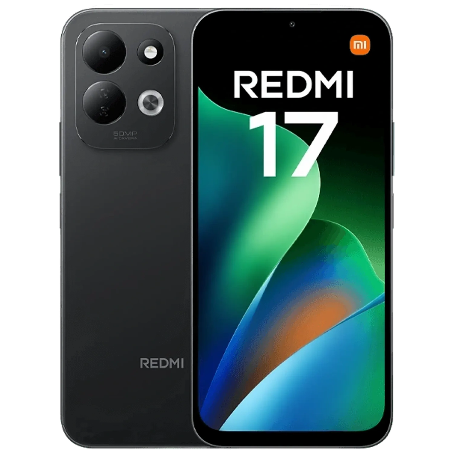 Xiaomi Redmi 17: frente e traseira
