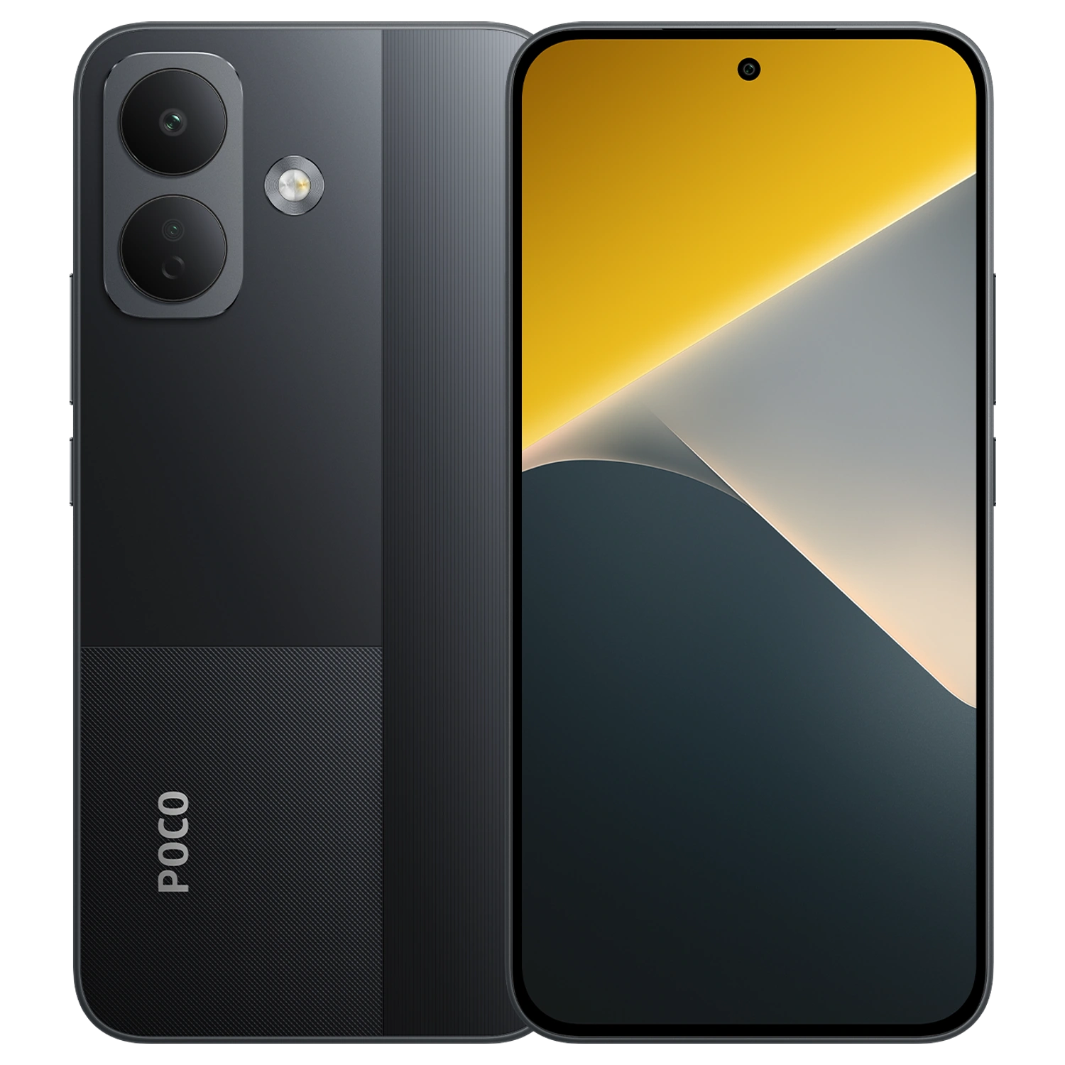Xiaomi Poco X8 5G: frente e traseira