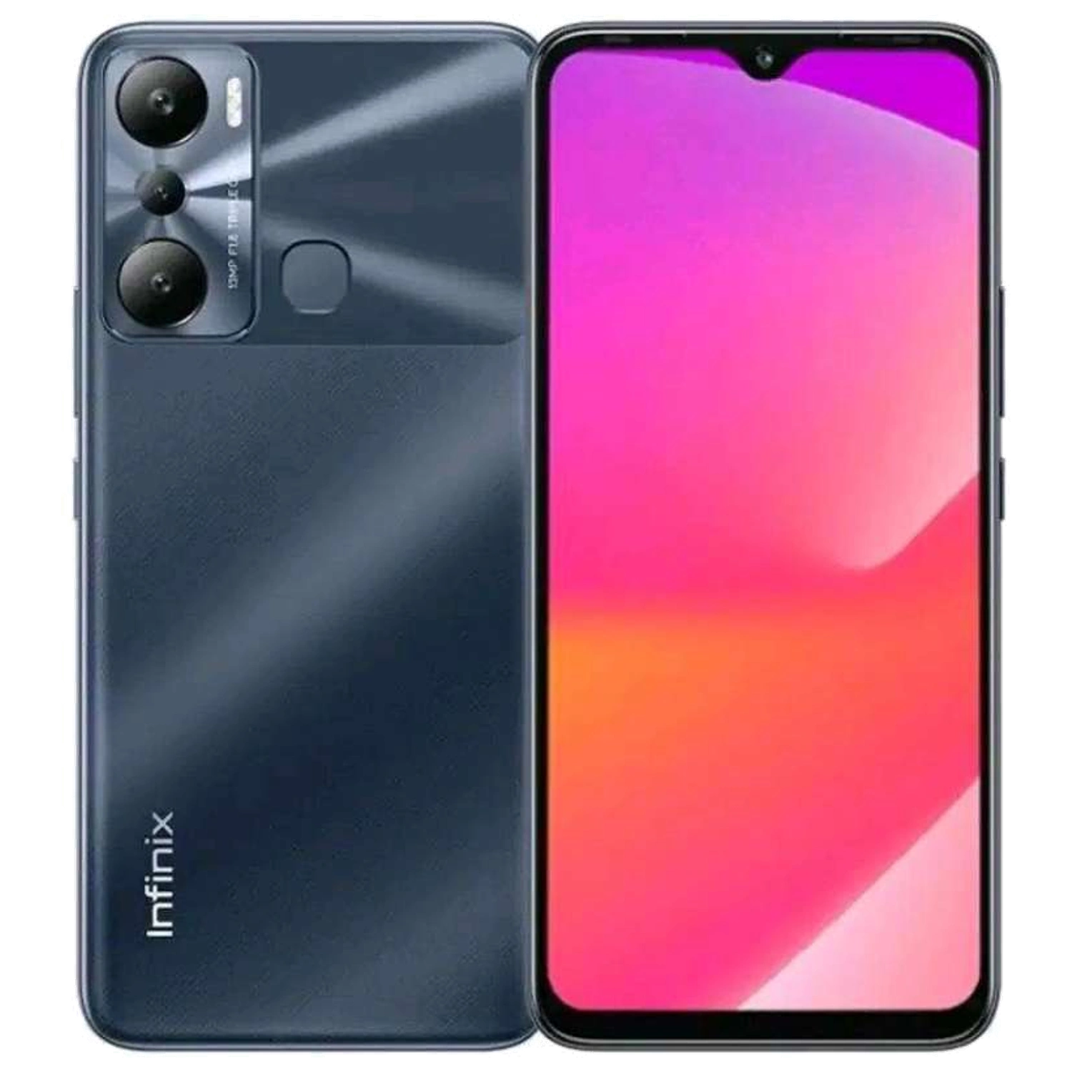 Infinix Hot 20i: frente e traseira