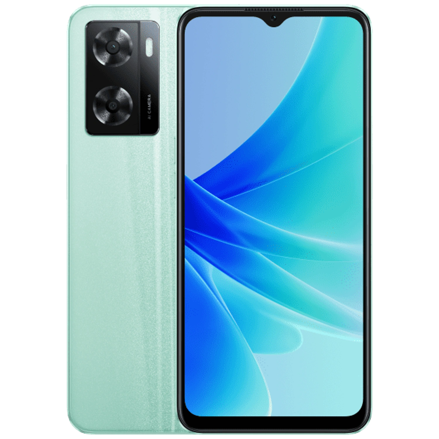 OPPO A57 4G: frente e traseira