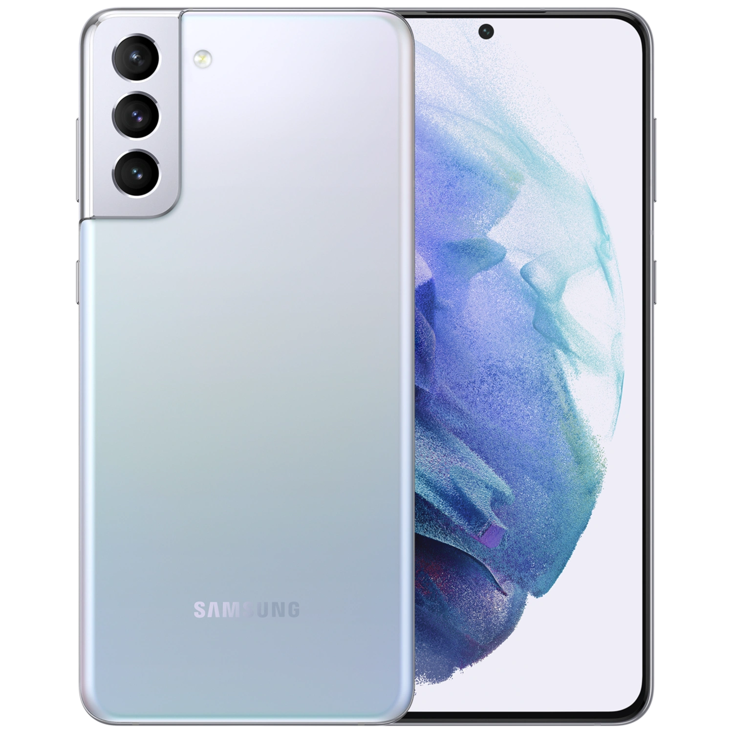 Samsung Galaxy S21 Plus 5G: frente e traseira