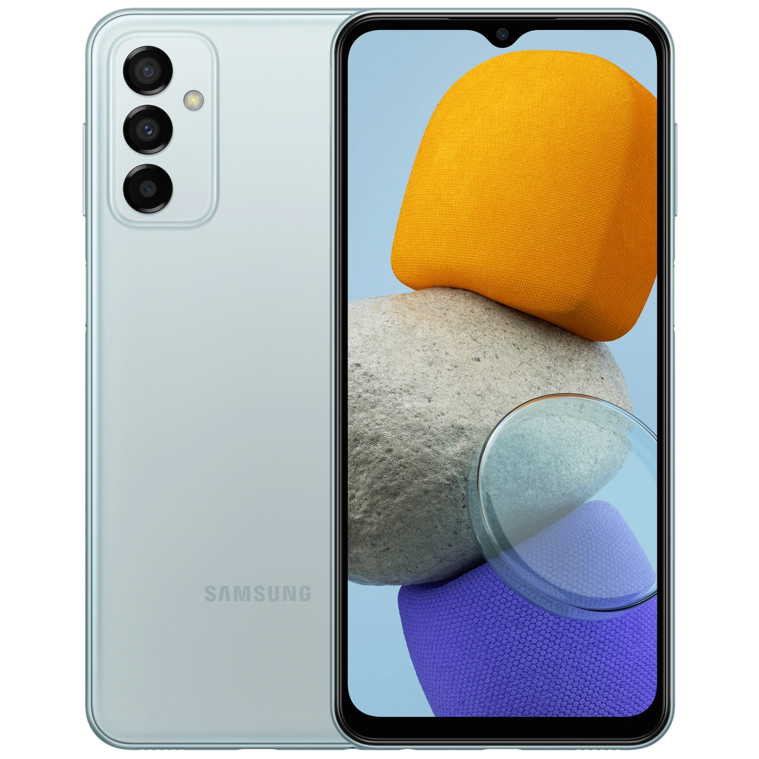 Samsung Galaxy M23 5G: frente e traseira