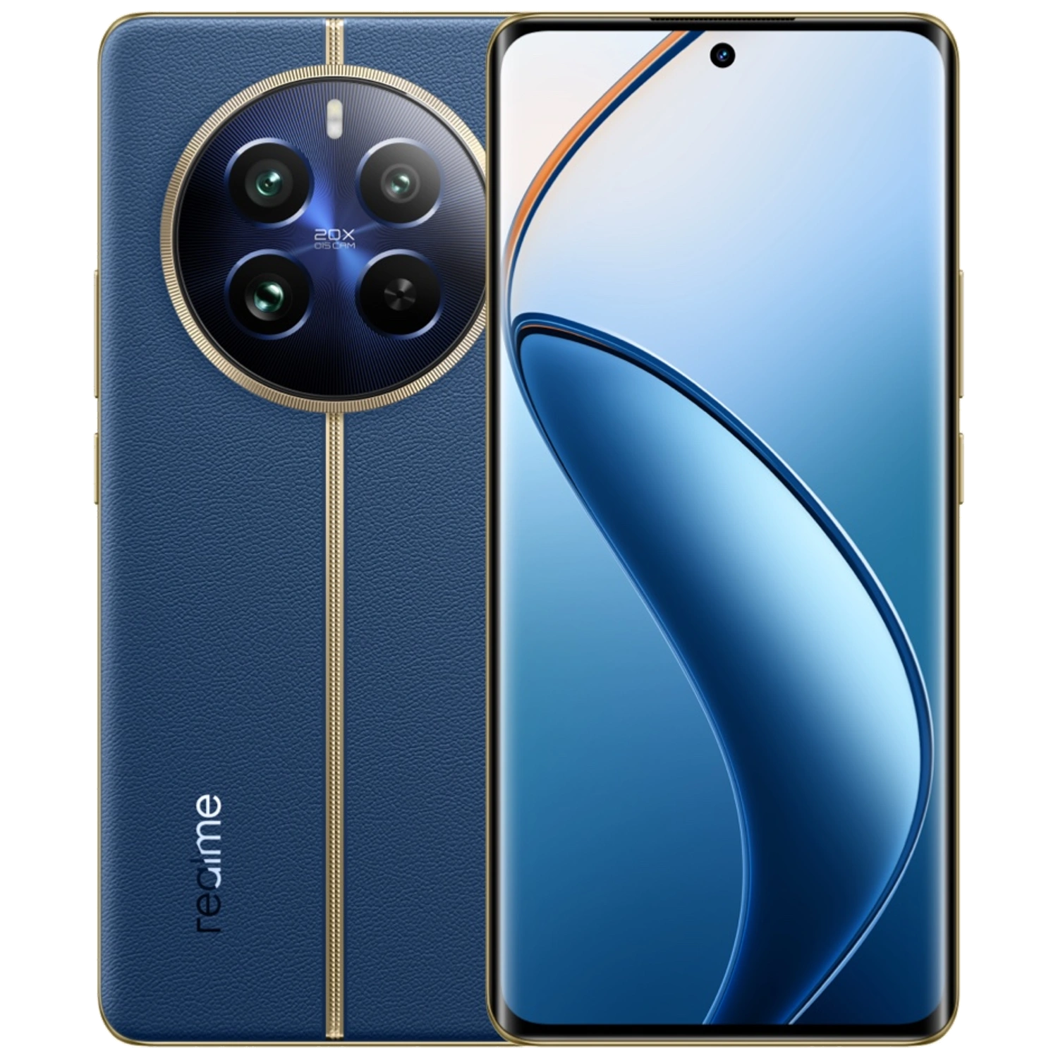 Realme 12 Pro 5G: frente e traseira
